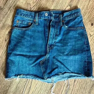 Levis Denim Skirt Size 24